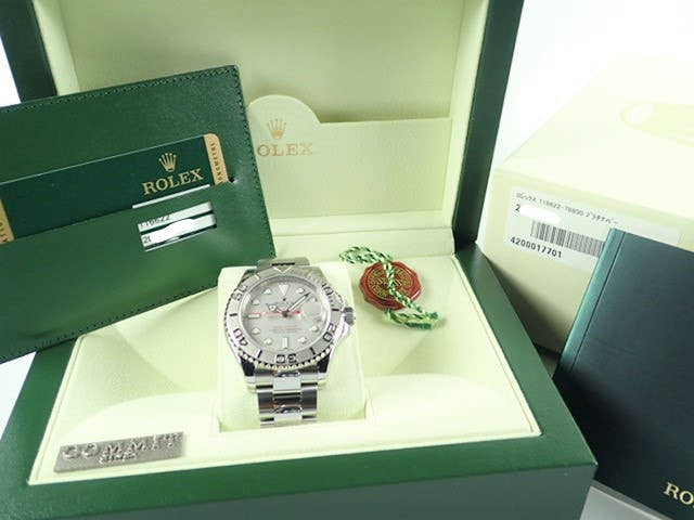 ロレックス ヨットマスター Ref.116622 シルバー文字盤 中古 yacht-master-48