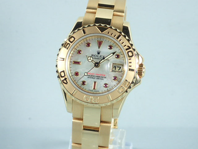 Rolex Yachtmaster Shell 11P Ruby Ladies