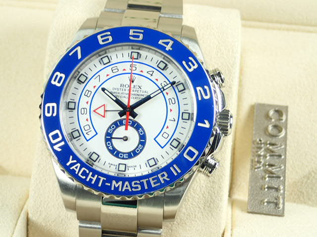 Rolex Yacht-Master II Ref.116680 White Dial Used yacht-master-55
