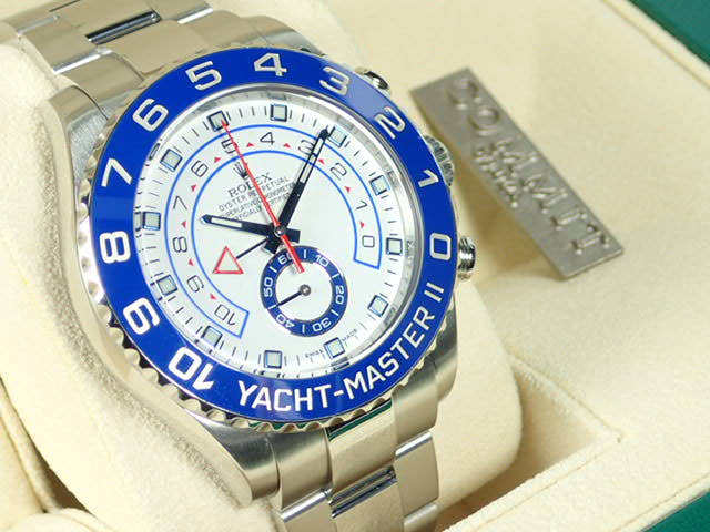 Rolex Yacht-Master II Ref.116680 White Dial Used yacht-master-55