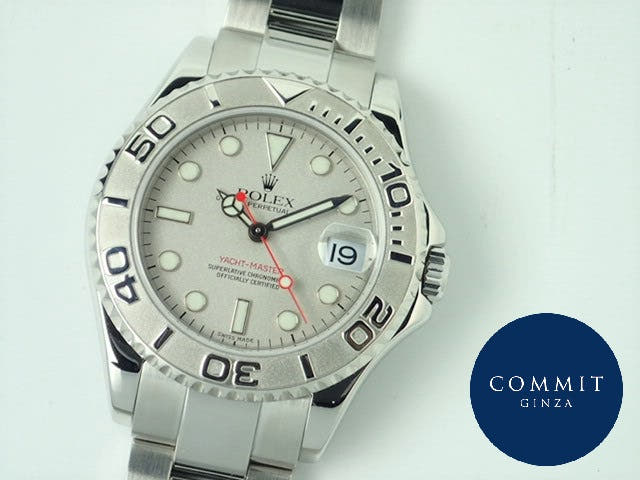 ロレックス ヨットマスター Ref.168622 シルバー文字盤 中古 yacht-master-62