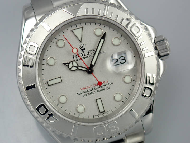 ロレックス ヨットマスター Ref.16622 シルバー文字盤 中古 yacht-master-64