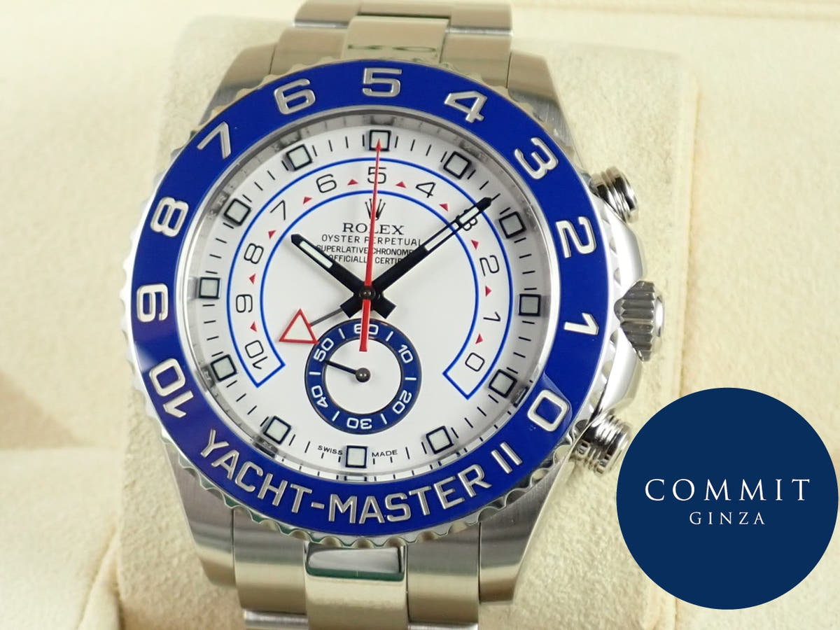 Rolex Yacht-Master II Ref.116680 White Dial Used yacht-master-70