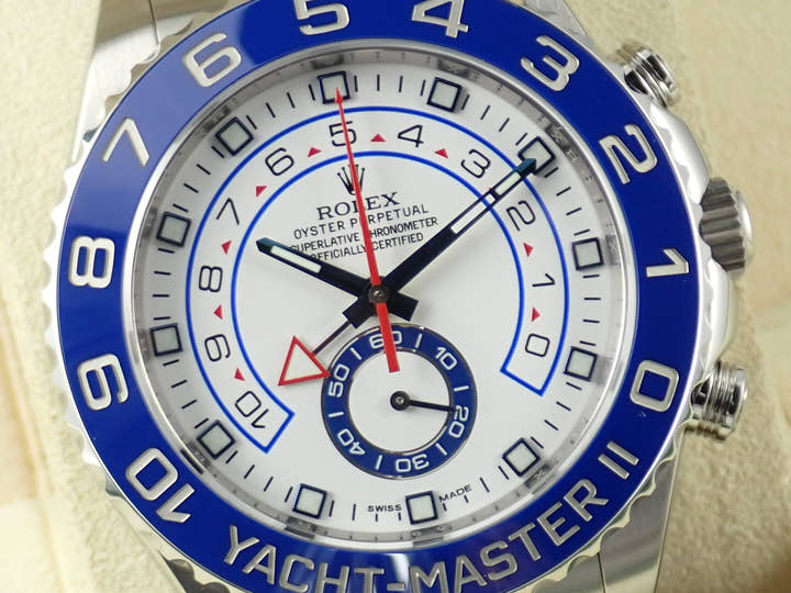 Rolex Yacht-Master II Ref.116680 White Dial Used yacht-master-70