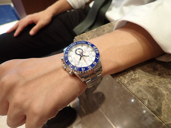 Rolex Yacht-Master II Ref.116680 White Dial Used yacht-master-70