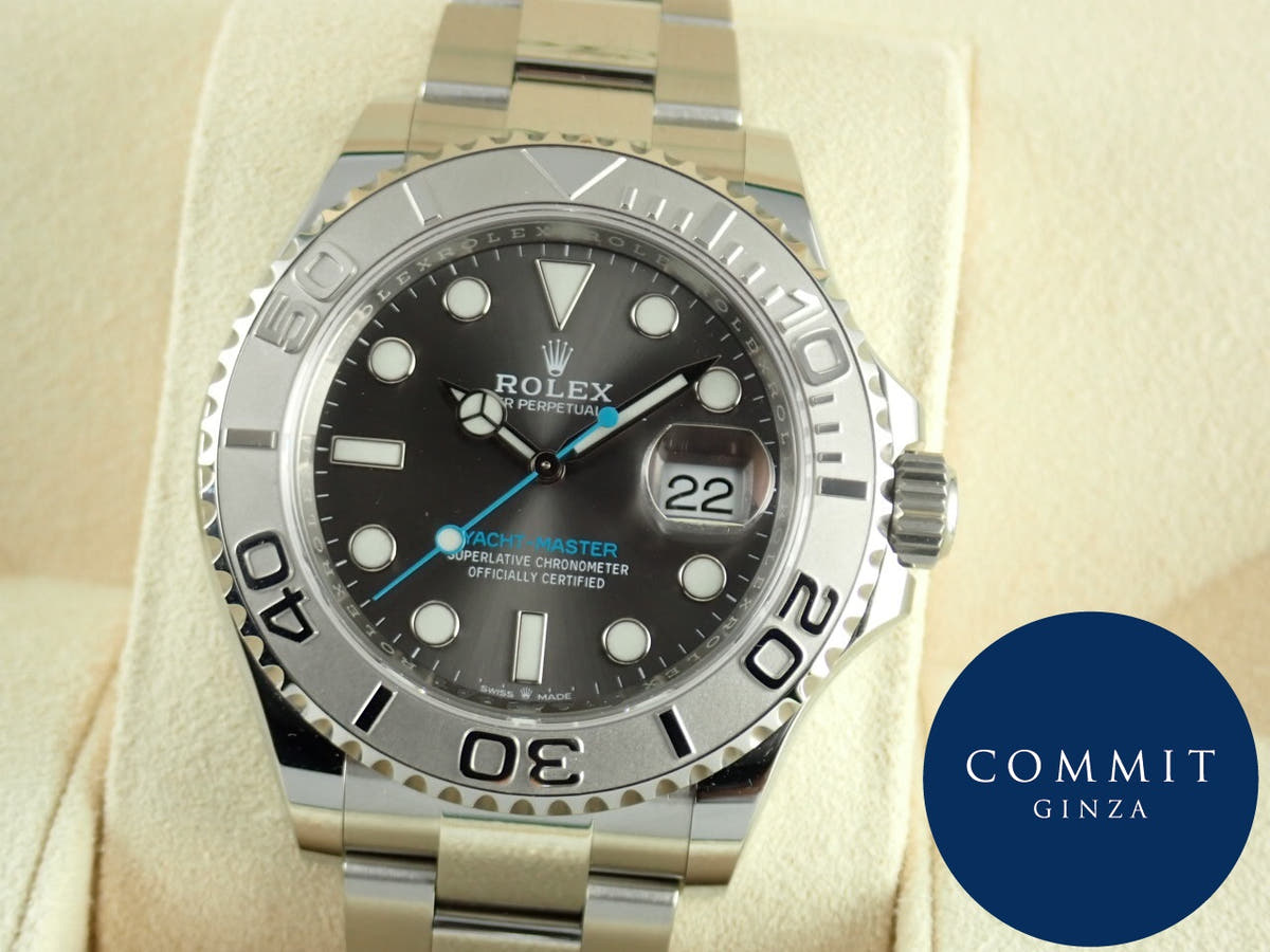 ロレックス ヨットマスター40 Ref.126622 ダークロジウム文字盤 中古 yacht-master-73