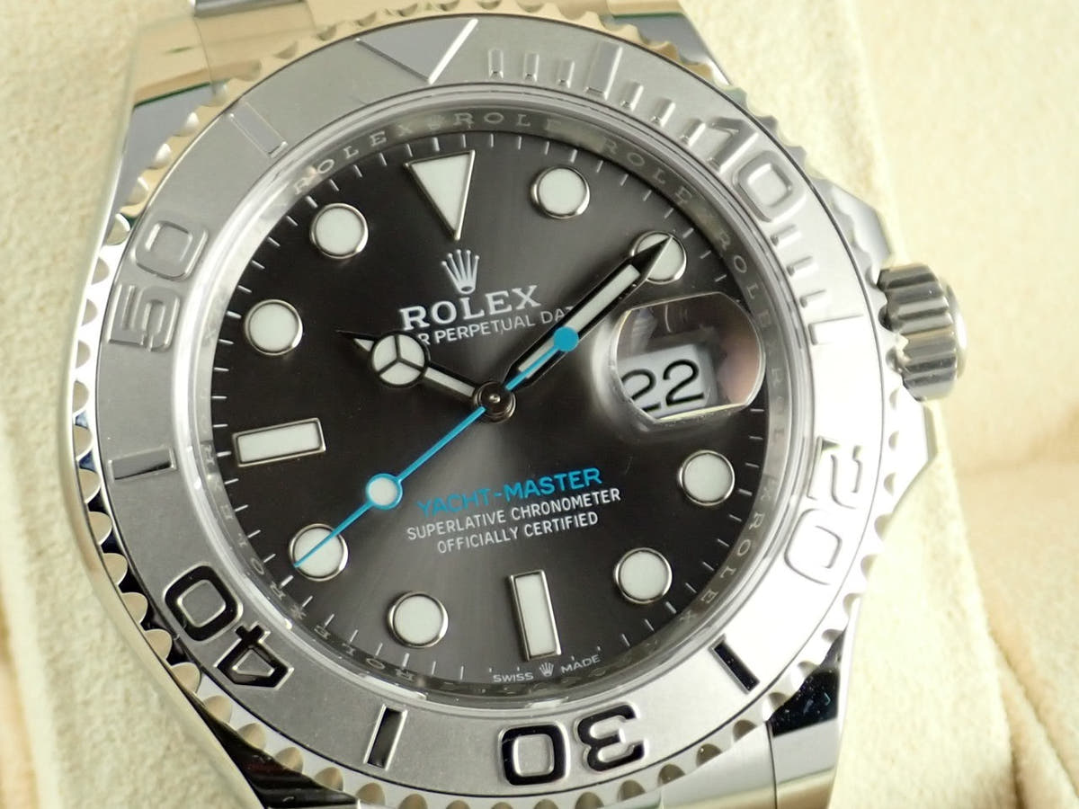 ロレックス ヨットマスター40 Ref.126622 ダークロジウム文字盤 中古 yacht-master-73