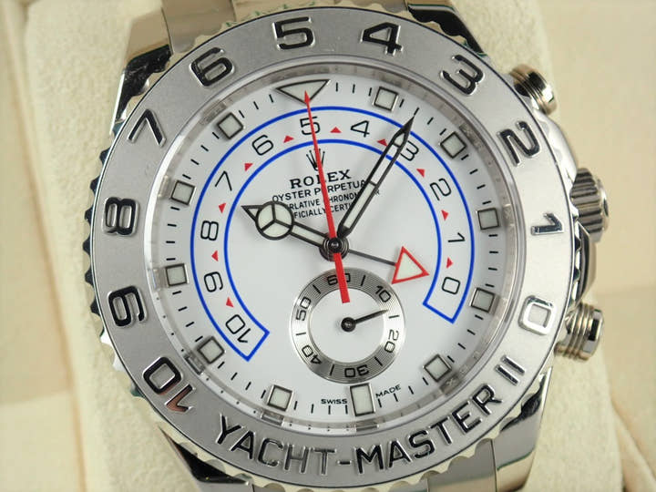 Rolex Yacht-Master II Ref.116689 White Dial Used yacht-master-75