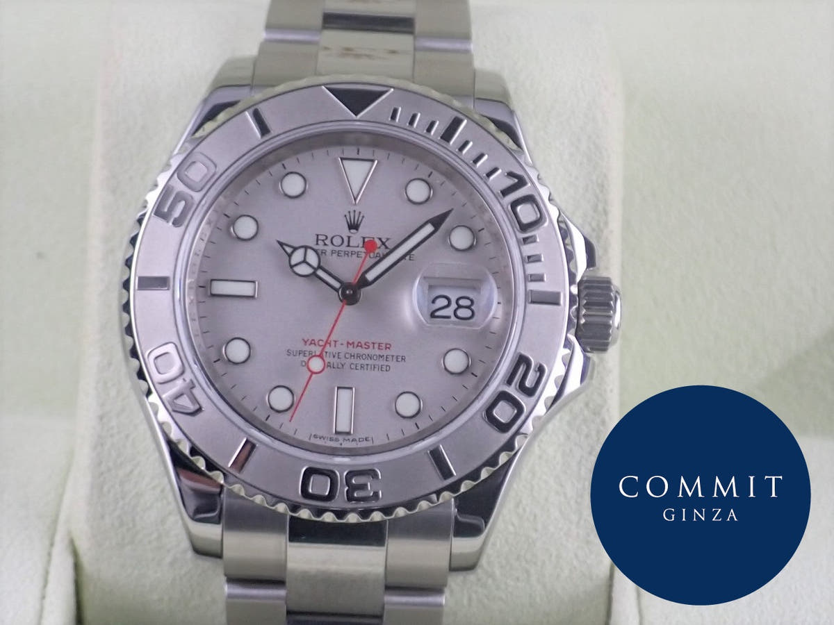 ロレックス ヨットマスター Ref.16622 シルバー文字盤 中古 yacht-master-76