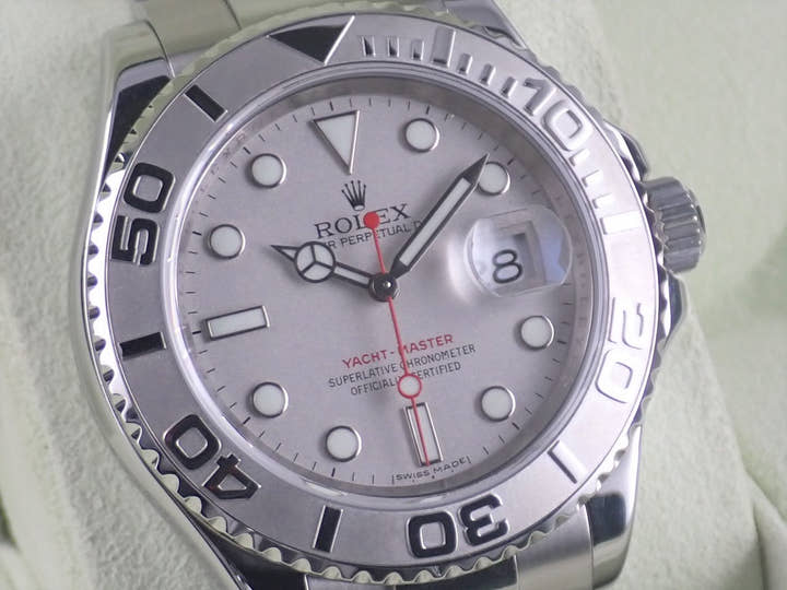 ロレックス ヨットマスター Ref.16622 シルバー文字盤 中古 yacht-master-76