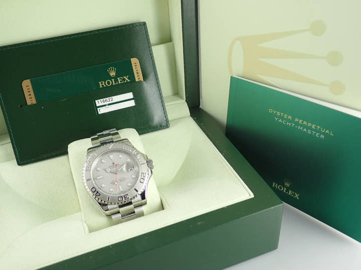 ロレックス ヨットマスター Ref.116622 シルバー文字盤 中古 yacht-master-80