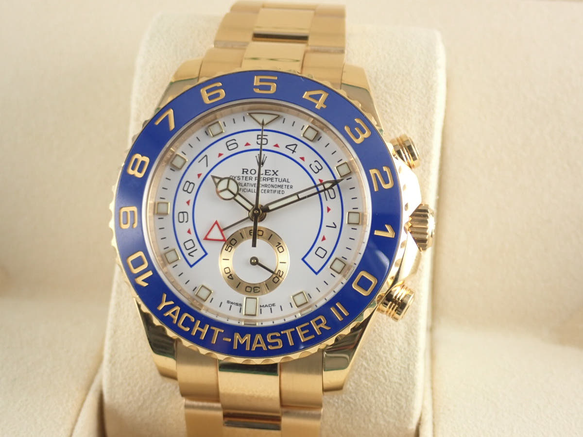 ロレックス ヨットマスターII Ref.116688 ホワイト文字盤 中古 yacht-master-81