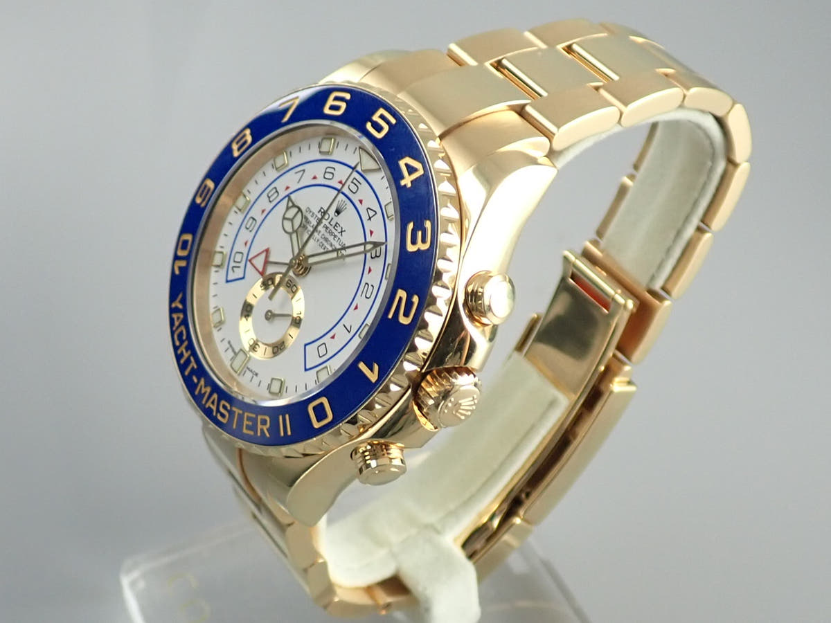 ロレックス ヨットマスターII Ref.116688 ホワイト文字盤 中古 yacht-master-81