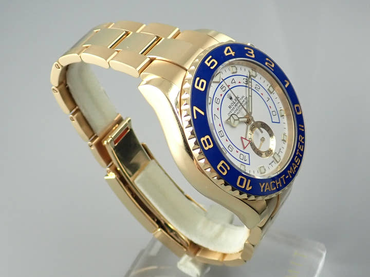 ロレックス ヨットマスターII Ref.116688 ホワイト文字盤 中古 yacht-master-81