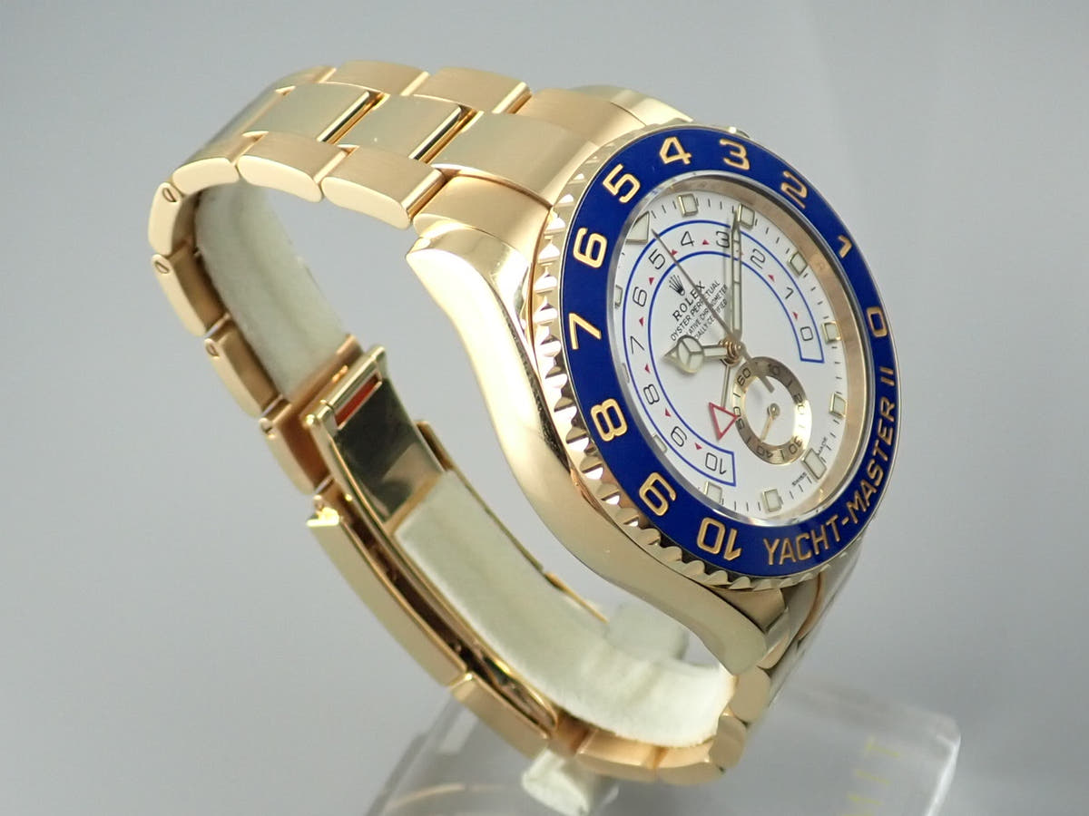ロレックス ヨットマスターII Ref.116688 ホワイト文字盤 中古 yacht-master-81