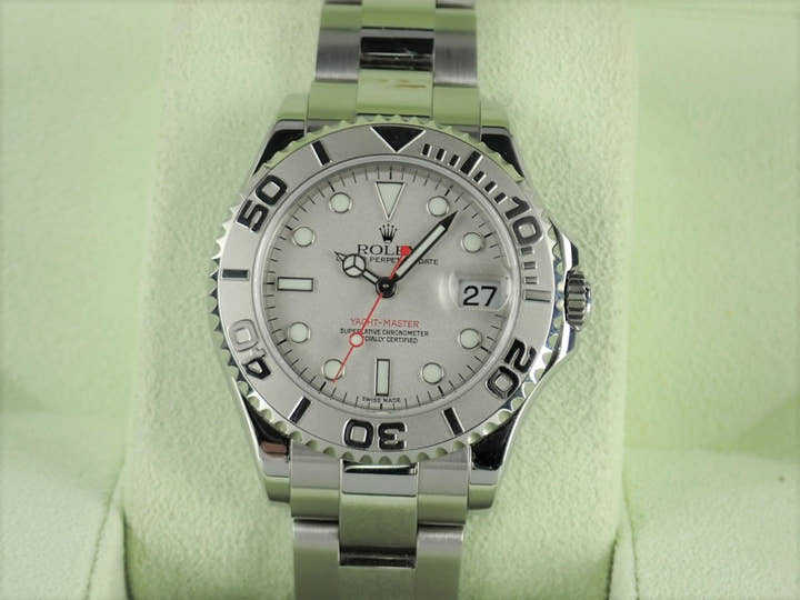 ロレックス ヨットマスター Ref.168622 シルバー文字盤 中古 yacht-master-82