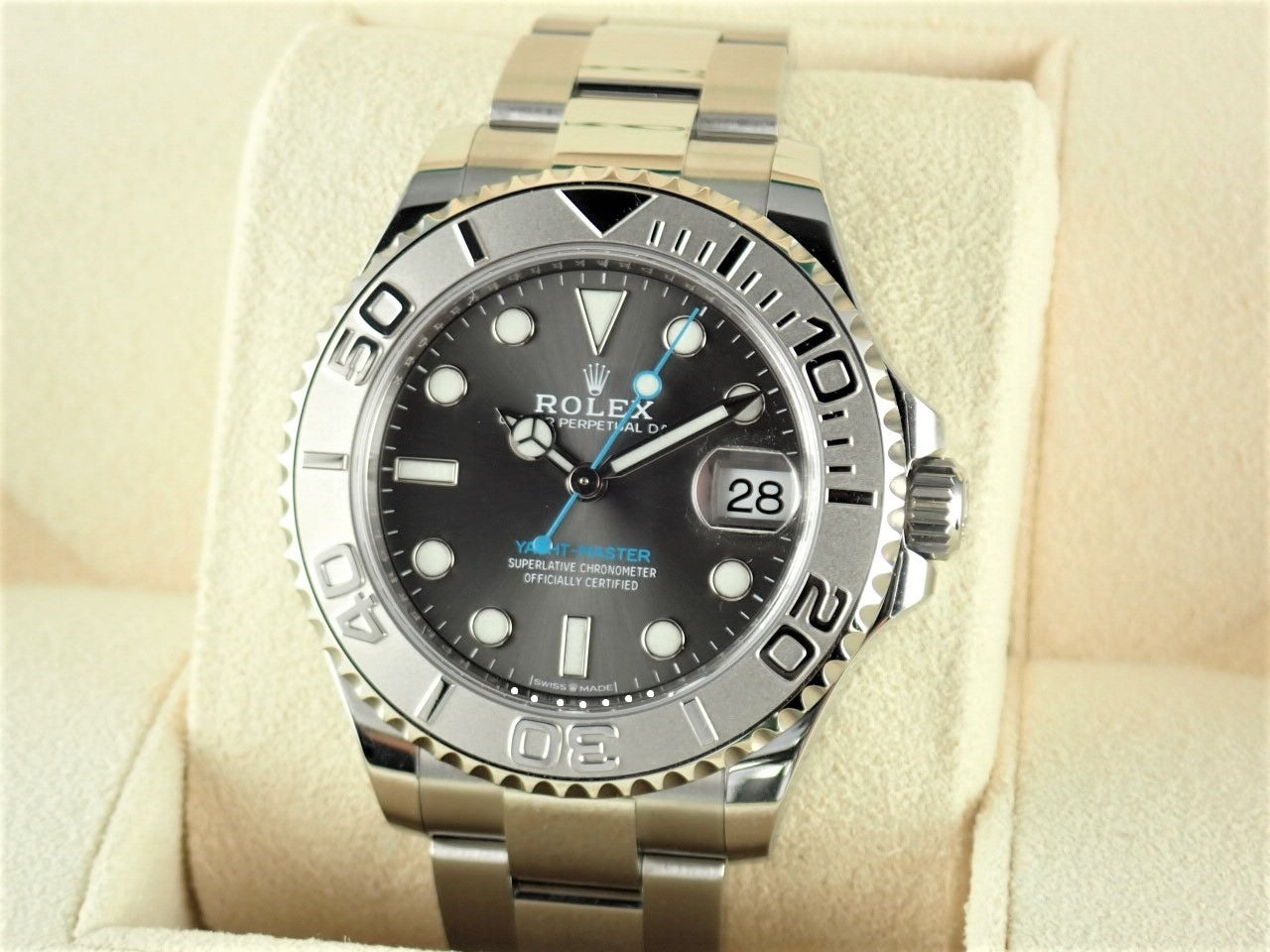 Rolex Yacht-Master 37 Dark Rhodium [Unused] &lt;New warranty, box, etc.&gt;