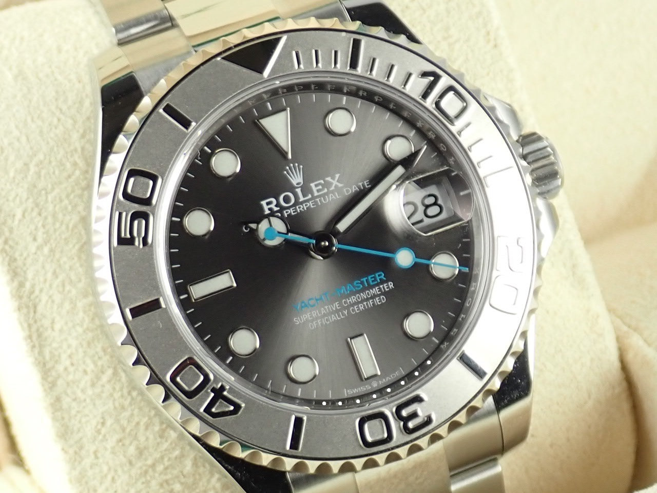 Rolex Yacht-Master 37 Dark Rhodium [Unused] &lt;New warranty, box, etc.&gt;