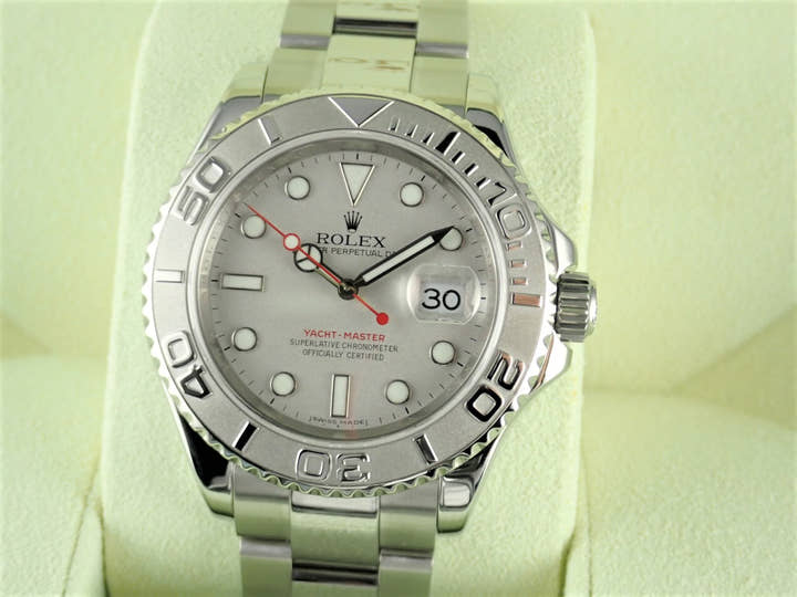 ロレックス ヨットマスター Ref.16622 シルバー文字盤 中古 yacht-master-84