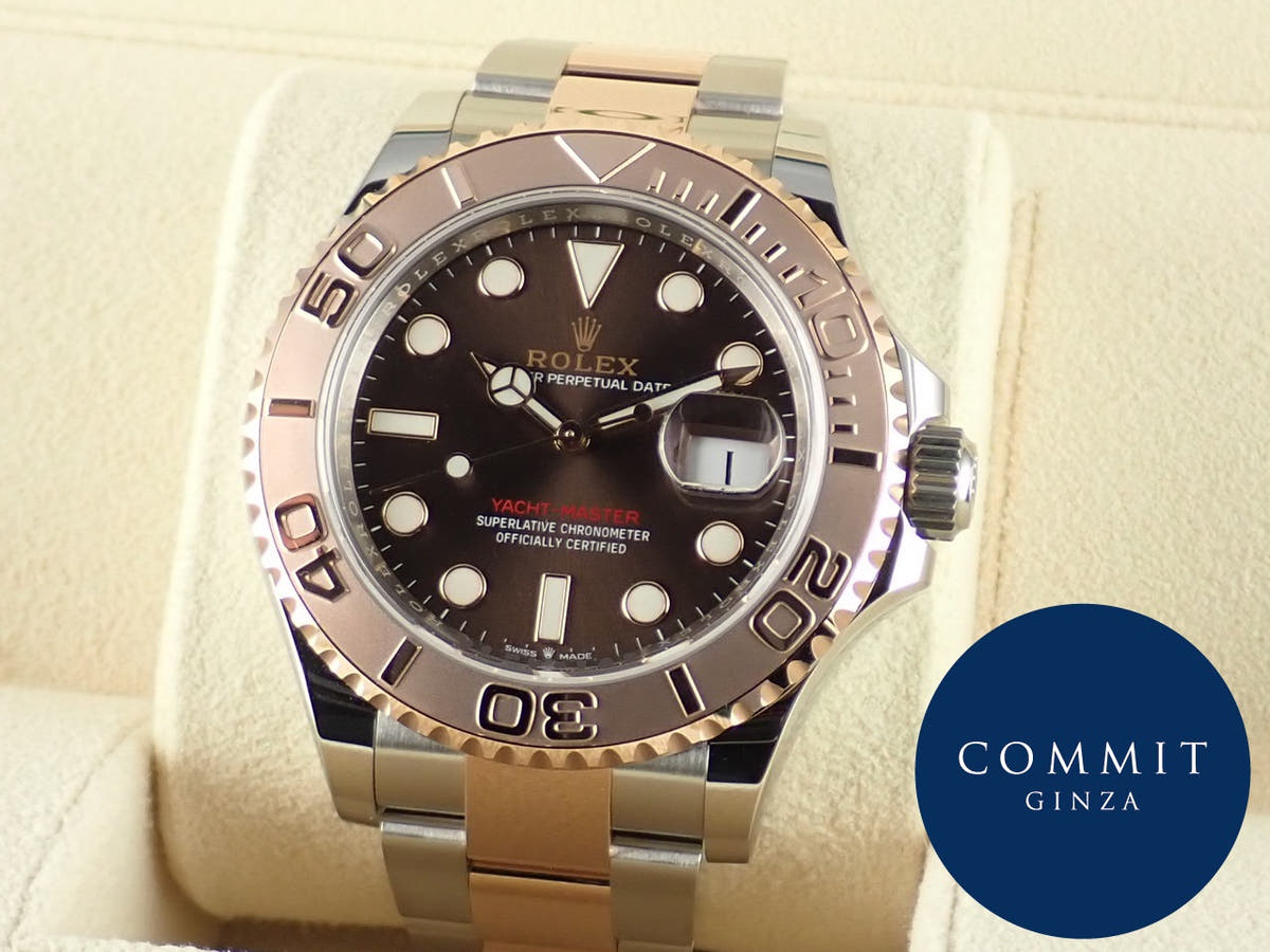ロレックス ヨットマスター Ref.126621 チョコレート文字盤 未使用 yacht-master-90