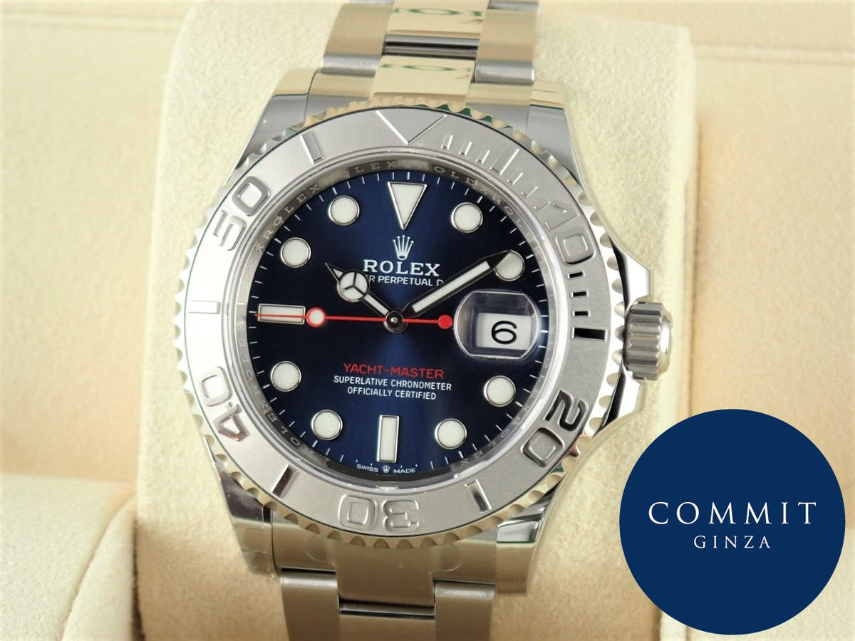 ロレックス ヨットマスター40 Ref.126622 ブルー文字盤 未使用 yacht-master-91