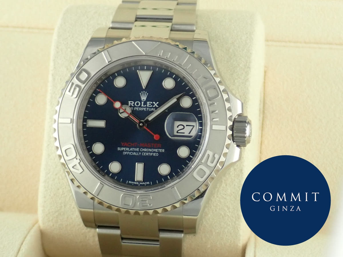 ロレックス ヨットマスター Ref.116622 ブルー文字盤 中古 yacht-master-95