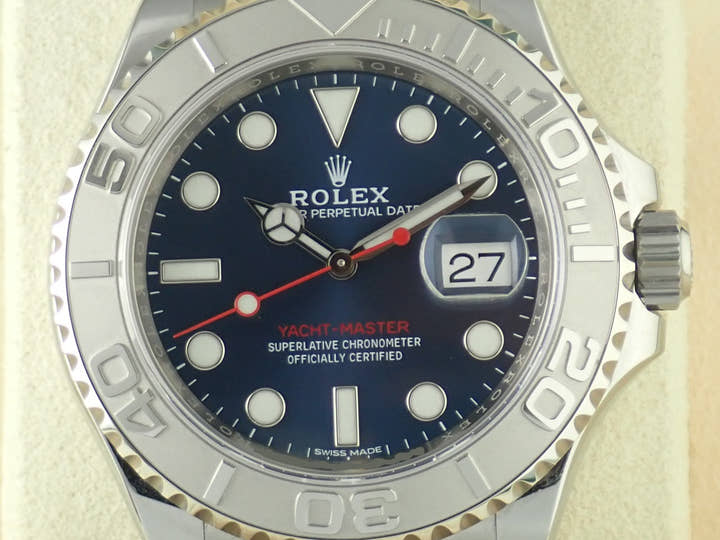 ロレックス ヨットマスター Ref.116622 ブルー文字盤 中古 yacht-master-95