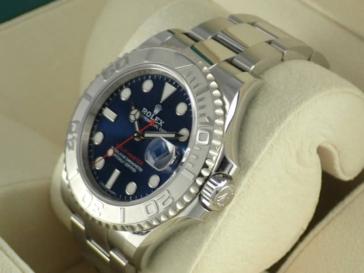 ロレックス ヨットマスター Ref.116622 ブルー文字盤 中古 yacht-master-95