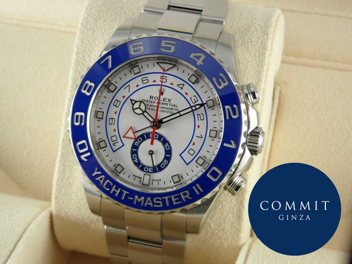 Rolex Yacht-Master II Ref.116680 White Dial Used yacht-master-96
