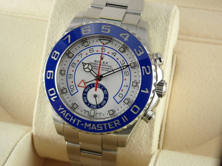 Rolex Yacht-Master II Ref.116680 White Dial Used yacht-master-96