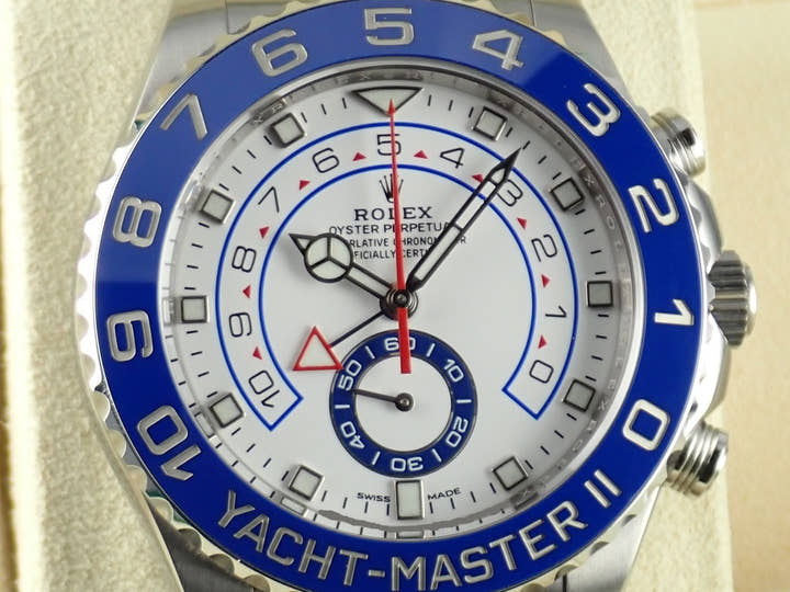 Rolex Yacht-Master II Ref.116680 White Dial Used yacht-master-96