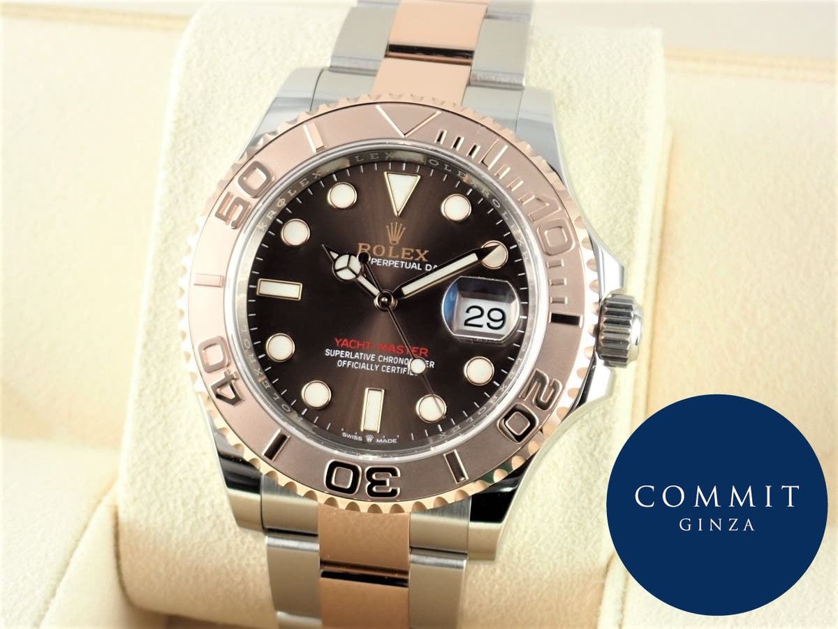 ロレックス ヨットマスター Ref.126621 チョコレート文字盤 未使用 yacht-master-98