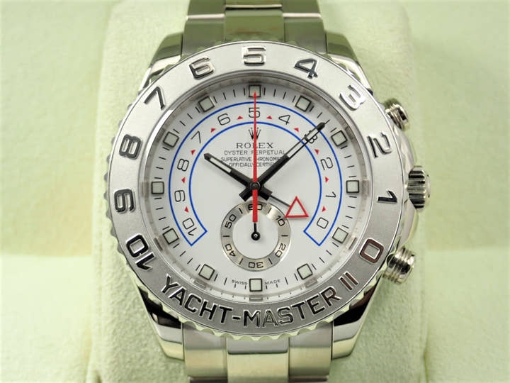 Rolex Yacht-Master II Ref. 116689 White Gold White Dial