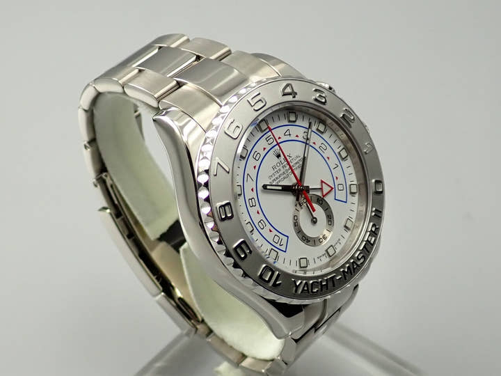 Rolex Yacht-Master II Ref. 116689 White Gold White Dial