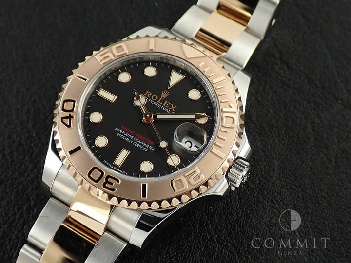 Rolex Yacht-Master 37 Ref. 268621 Stainless Steel/Everose Gold Black Dial