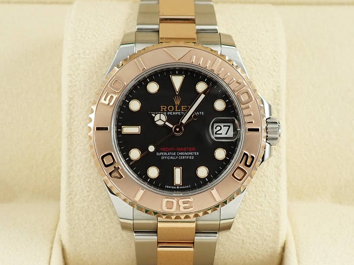 Rolex Yacht-Master 37 Ref. 268621 Stainless Steel/Everose Gold Black Dial