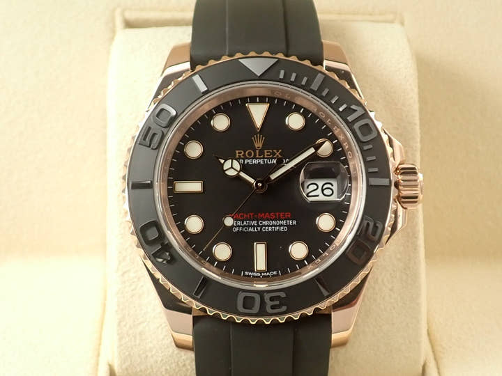 ロレックス ヨットマスター40 Ref.116655 エバーローズゴールド ブラック文字盤