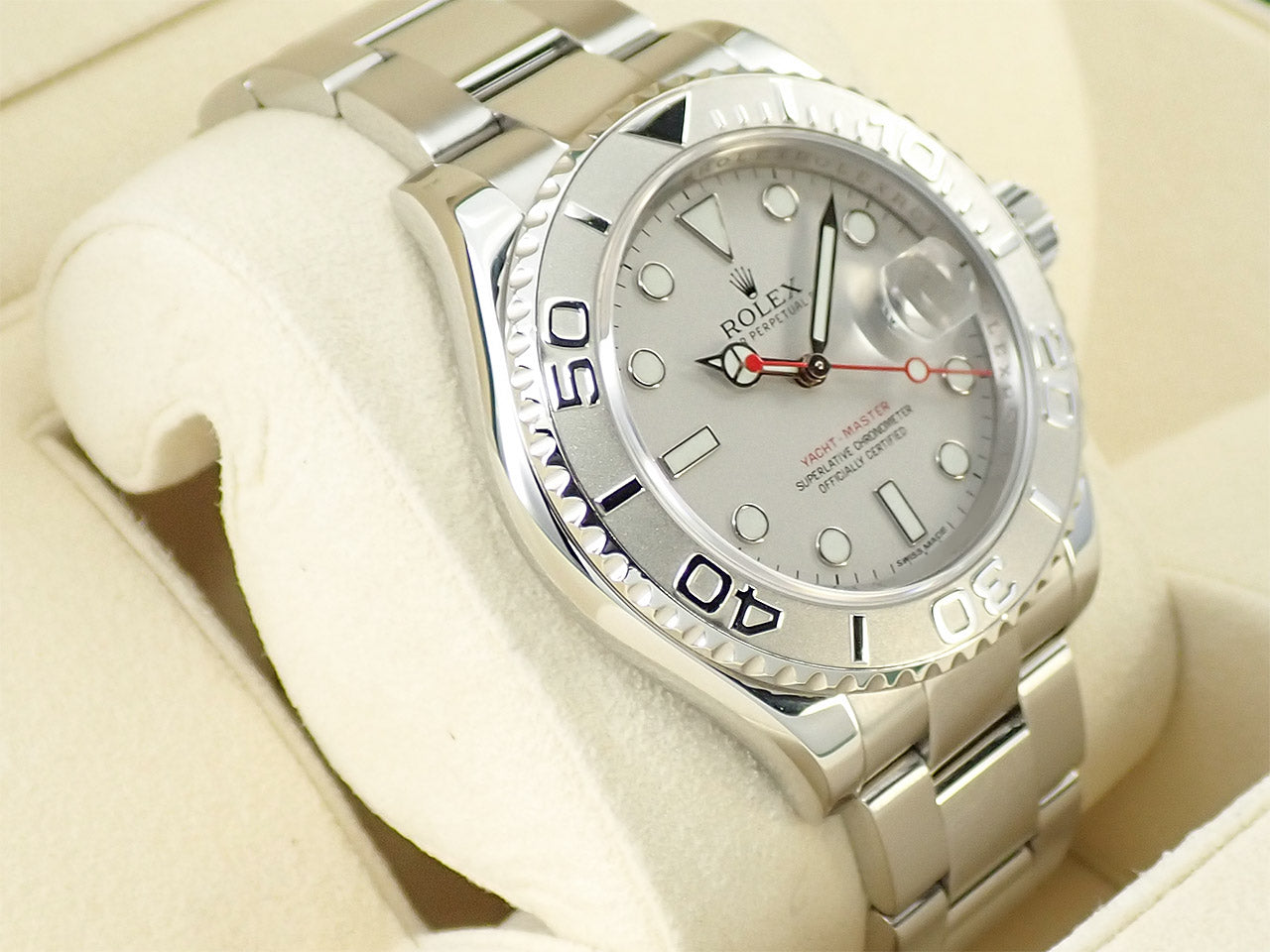 Rolex Yacht-Master 40 Ref.116622 SS/PT Silver Dial