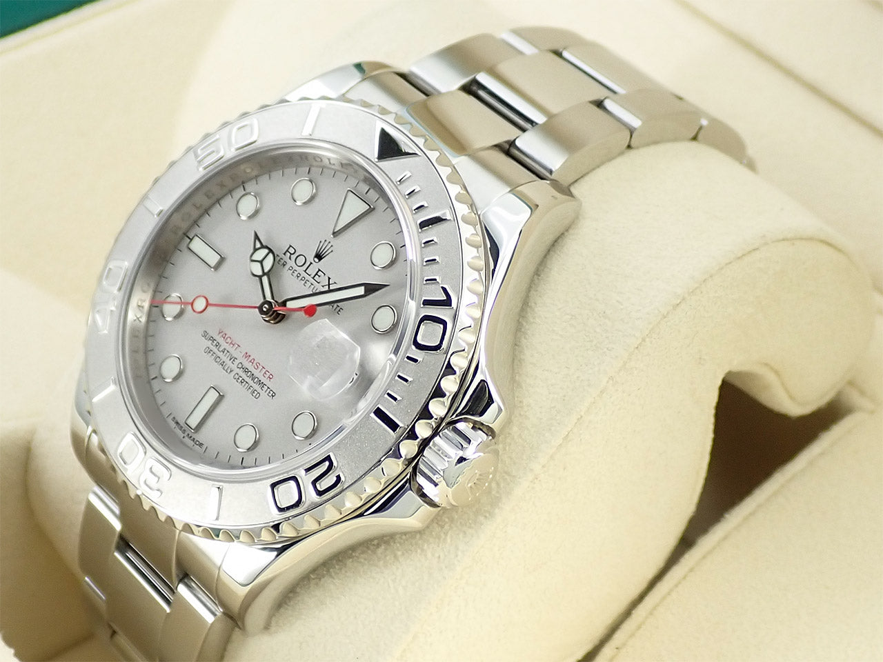 Rolex Yacht-Master 40 Ref.116622 SS/PT Silver Dial