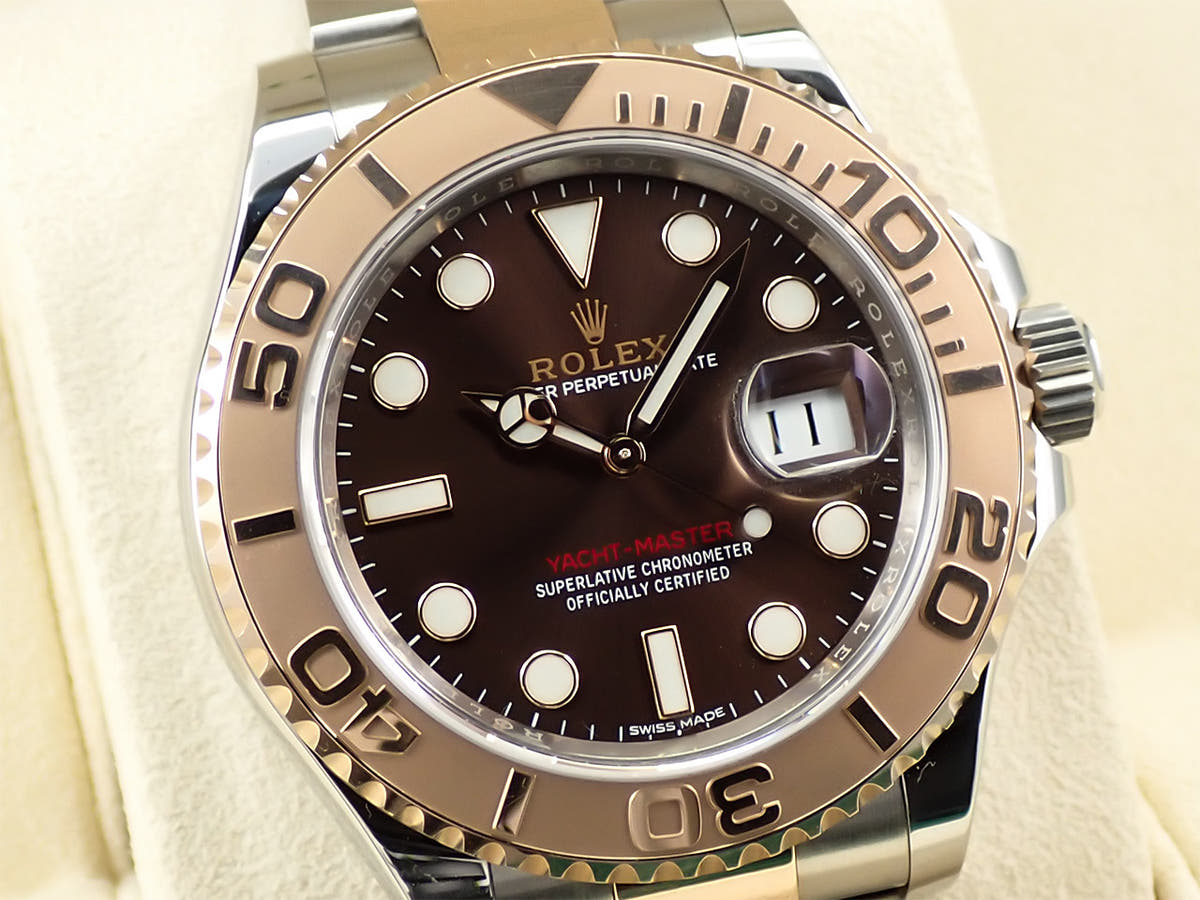 ロレックス ヨットマスター40 Ref.116621 チョコレート文字盤 中古 UF0K6066