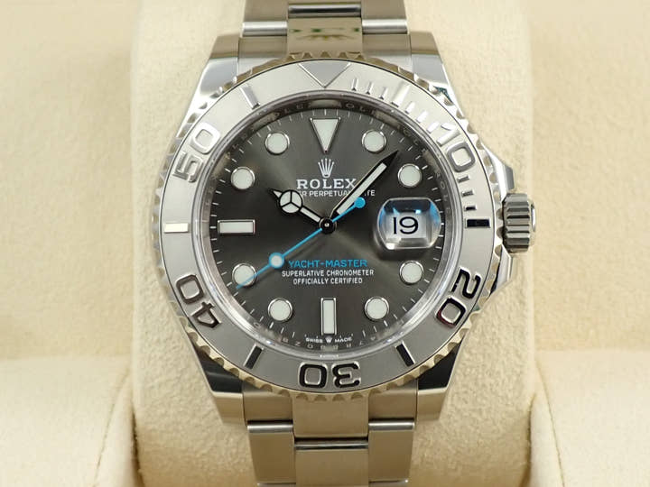 ロレックス ヨットマスター40 Ref.126622 ステンレススチール/プラチナ スレート文字盤