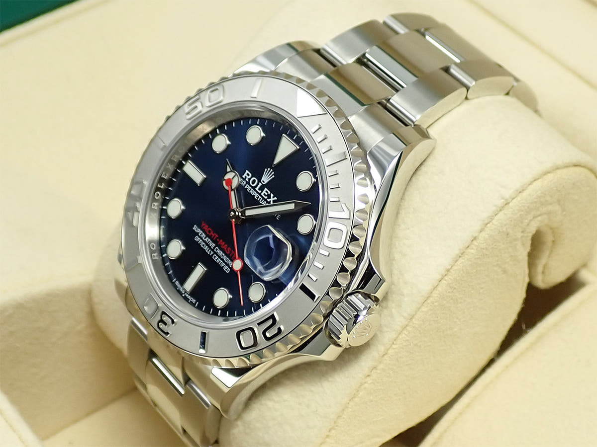ロレックス ヨットマスター40 Ref.116622 ダークロジウム文字盤 中古 X99AYJXC