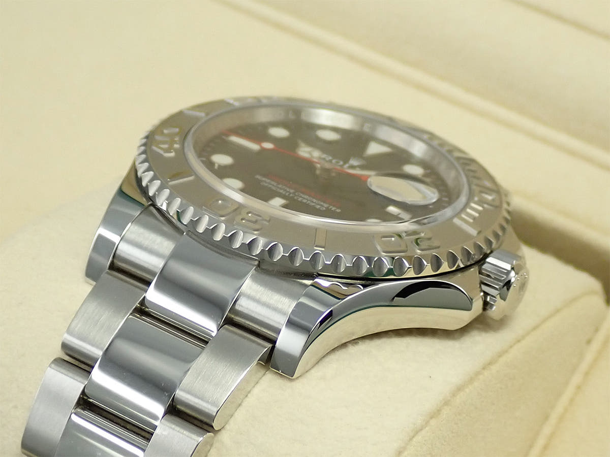 ロレックス ヨットマスター40 Ref.116622 ダークロジウム文字盤 中古 X99AYJXC