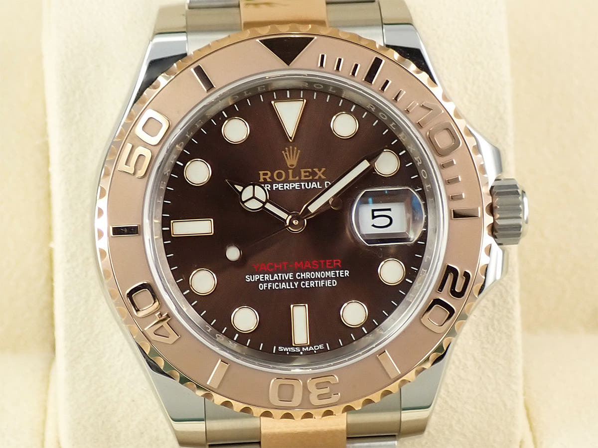 ロレックス ヨットマスター40 Ref.116621 チョコレート文字盤 中古 T91A1UJM