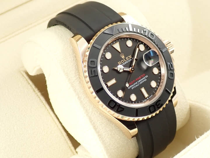 ロレックス ヨットマスター40 Ref.126655 エバーローズゴールド ブラック文字盤