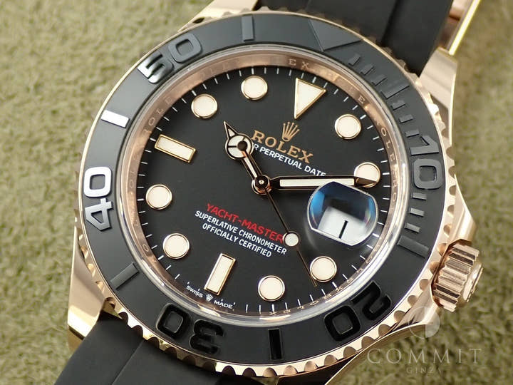 ロレックス ヨットマスター40 Ref.126655 エバーローズゴールド ブラック文字盤