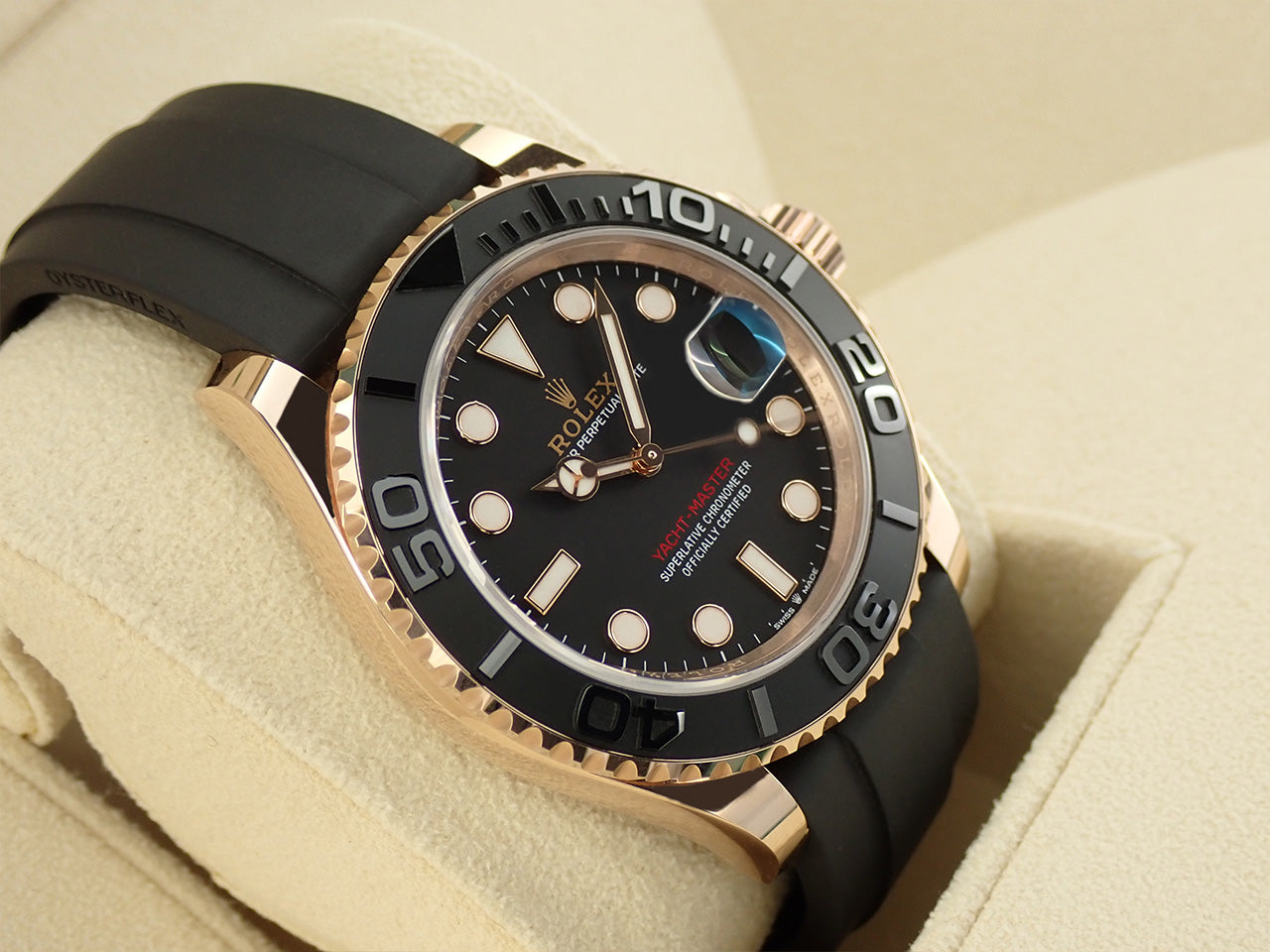 Rolex Yacht-Master 40 Ref.126655 18KERG Black Dial