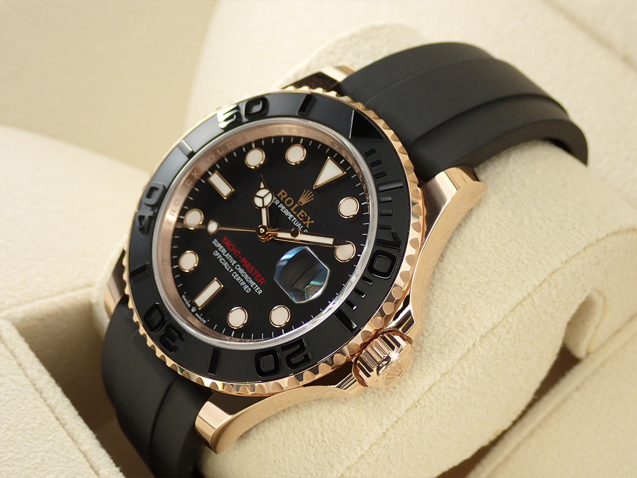 Rolex Yacht-Master 40 Ref.126655 18KERG Black Dial