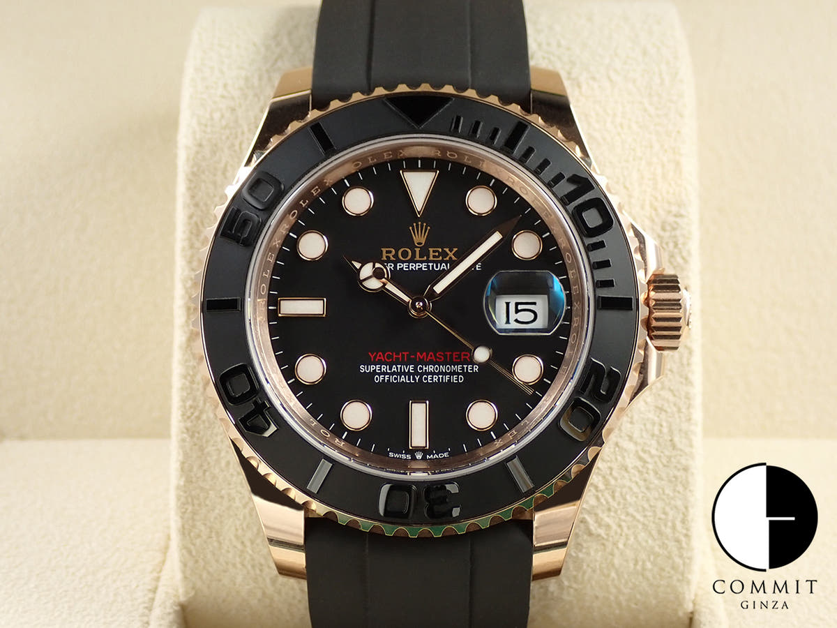 Rolex Yacht-Master 40 Ref. 126655 Everose Gold Black Dial