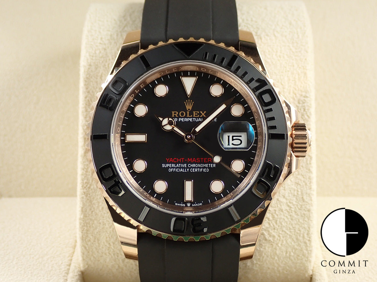 Rolex Yacht-Master 40 Ref.126655 18KERG Black Dial